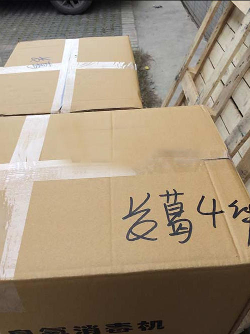 11月4日給河南長葛客戶的臭氧機(jī)發(fā)貨！